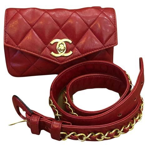 red channel bag|vintage chanel bag red.